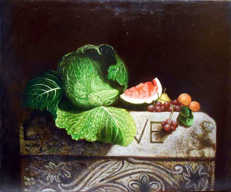 1262-T2 | 50cm x 61cm | fruit et légume 